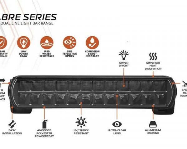 SABRE Slimline LED Light Bars