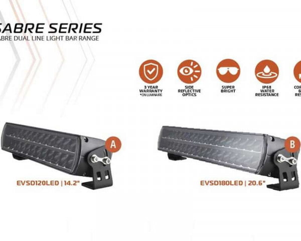 SABRE Slimline LED Light Bars