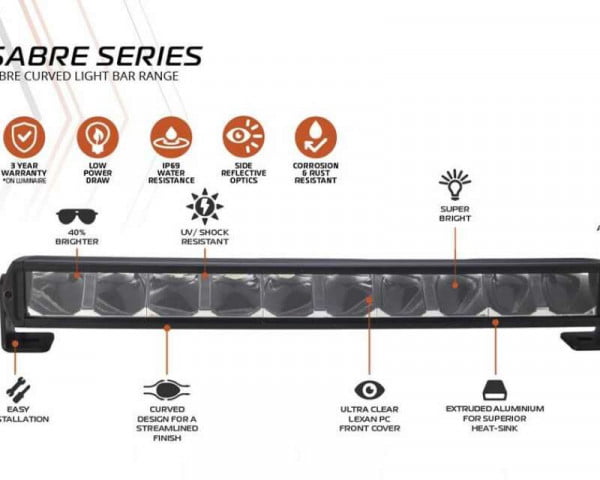 SABRE Slimline LED Light Bars