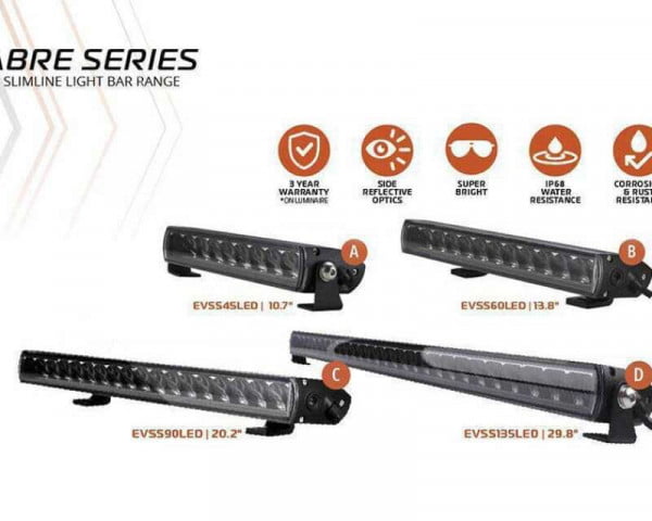 SABRE Slimline LED Light Bars