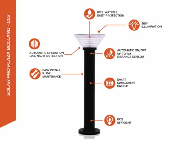 Solar Bollard Light Australia