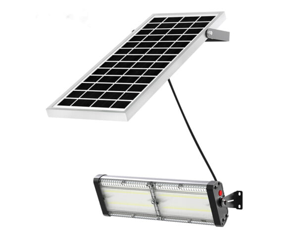 Earthtrack Solar Powered Remote LED Security Flood Light