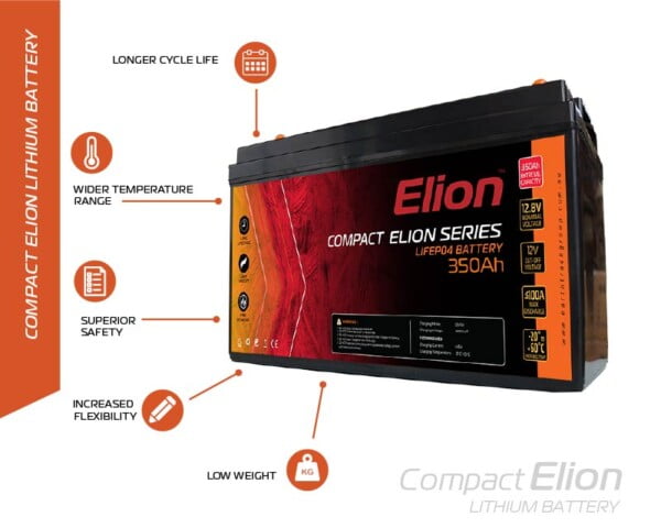 ELION Compact Lithium Battery