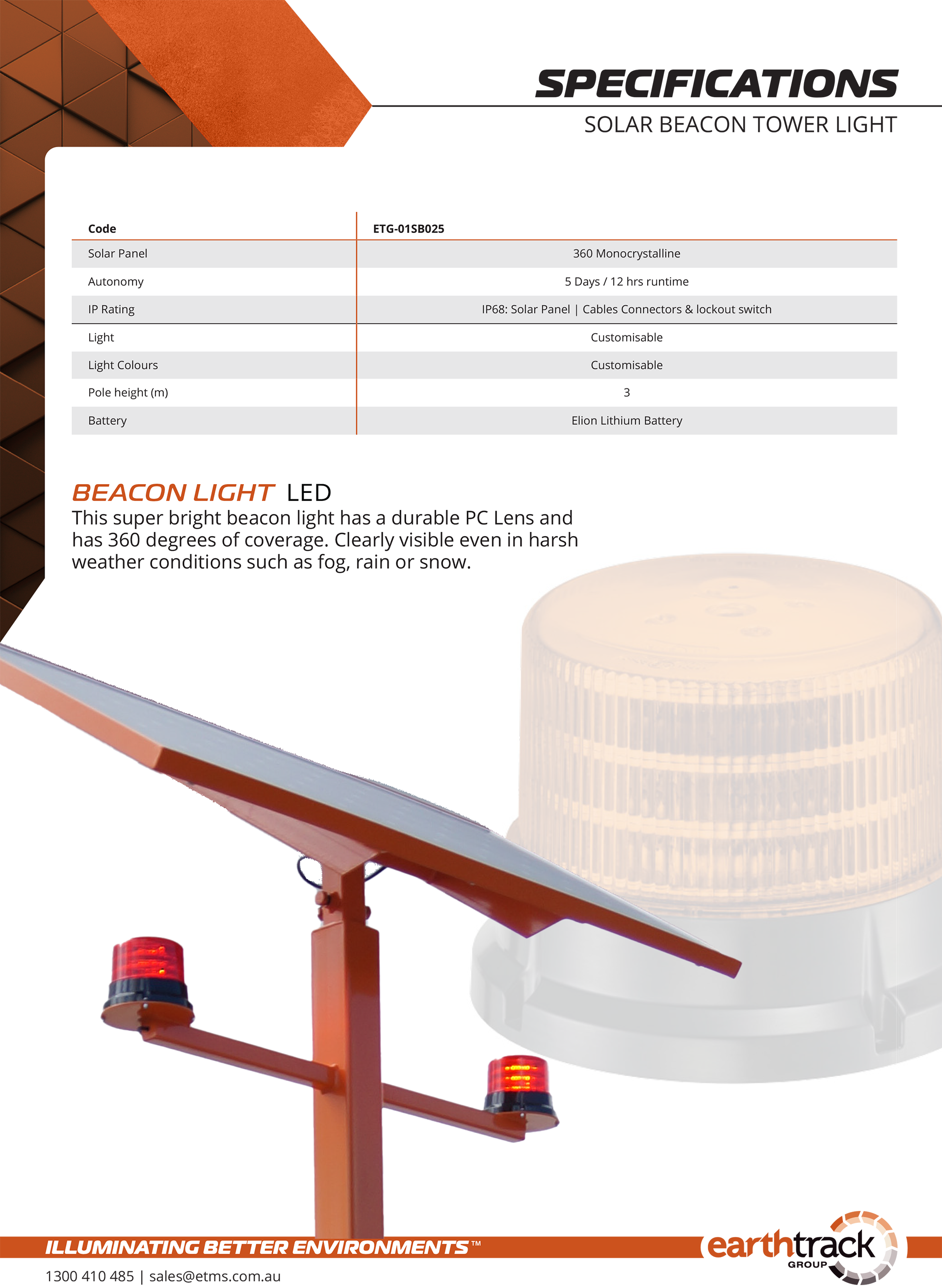 Product Specifications