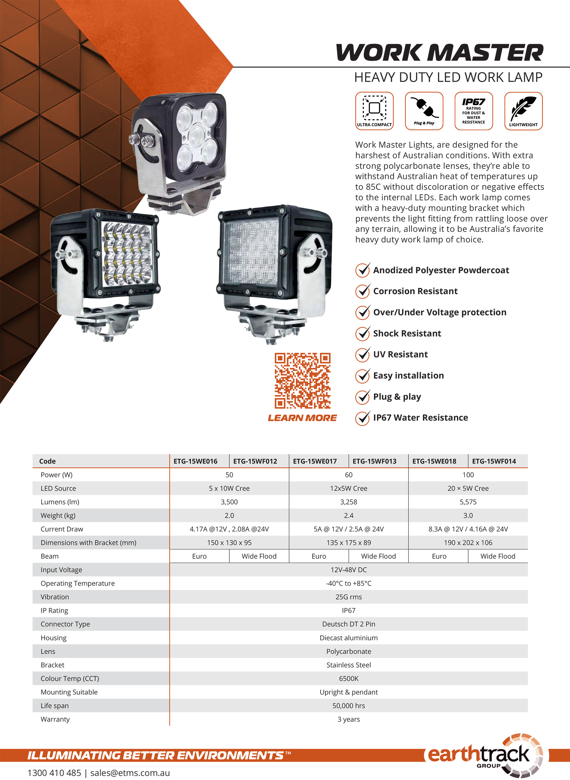 Product Specifications