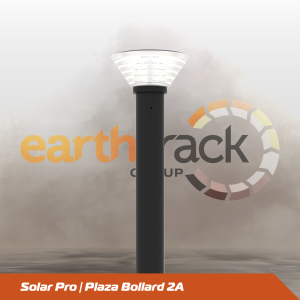 EarthTrack Solar Pro Plaza Bollard 2A